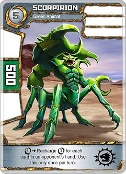 Redakai - Scorpirion - Green Animal - Redakai Base Set