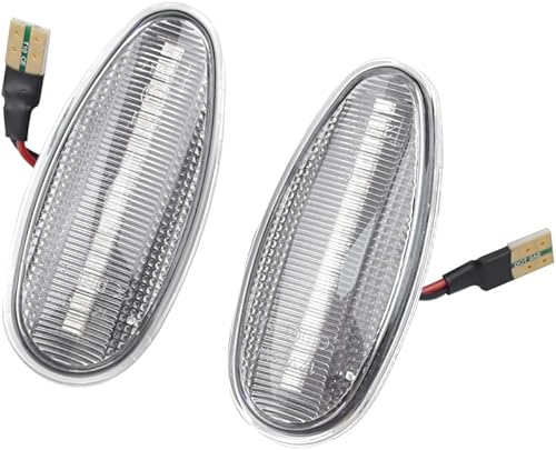 Marcador lateral secuencial dinámico LED MR522027 para Mitsubishi Outlander Lancer Galant Pajero Shogun MK3 Sport K9 2003 2004 2005 2006,