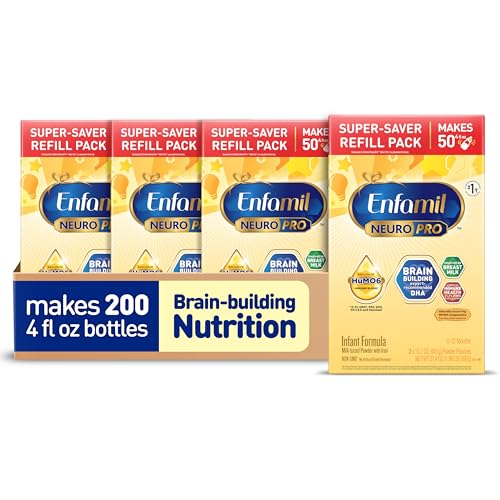 Enfamil NeuroPro Baby Formula, MFGM* 5-Year Benefit, Expert-Recommended Brain-Building Omega-3