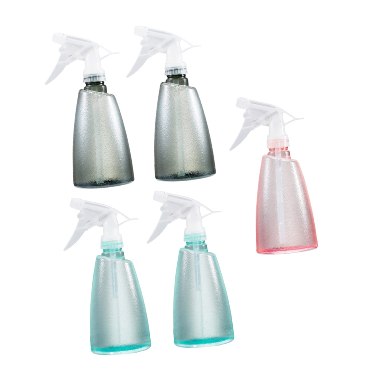 TOYANDONA 2 Ensembles Bouteilles De Pulvérisation Lot De Vaporisateurs Plastique Rechargeables Pour Arrosage De Plantes Fleurs Couleurs Aléatoires Couleur 5 Pièces * 2