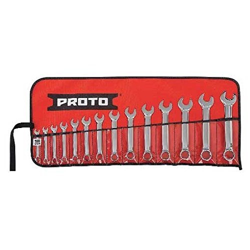 14 Piece Full Polish Metric Short Combo Wrench Set 12 PT