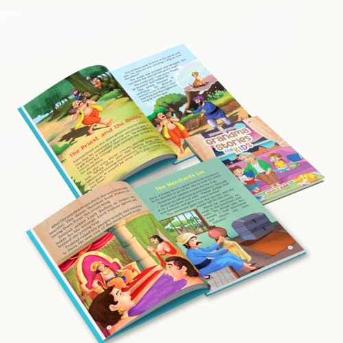 Image of Story Book for Kids - Grandma Stories for Kids - Illustrated Stories for Children - Bedtime Stories - Age 2+ Years - Read Aloud to Infants, Toddlers - Hardbound