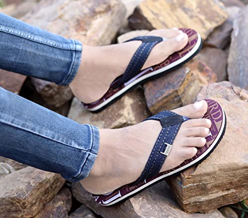 Image of AADI Men's Textile Casual Flip Flop & Slippers