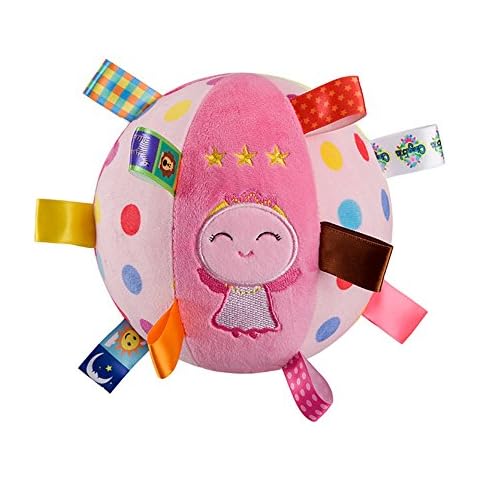 Inchant Juguetes para Bebés Sonajeros y Aros de Peluche Rosado Cover