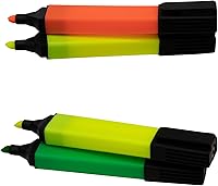 Vista 3 de Moda West Paquete de 96 resaltadores surtidos, paquete de suministros escolares a granel esenciales para estudiantes y profesores