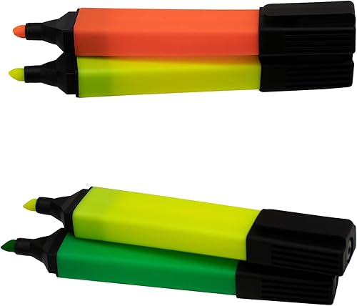 Miniatura 3 de Moda West Paquete de 96 resaltadores surtidos, paquete de suministros escolares a granel esenciales para estudiantes y profesores