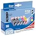 Produktbild KMP C52V Tintenpatrone   Clip System ohne Chip (ersetzt CLI-8BK, PGI-5BK, CLI-8C, CLI-8M, CLI-8Y) black, cyan, magenta, yellow