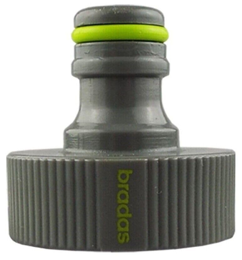 Garden Hose Ranfe of Connectors Fittings Universal Standard Hozelock Compatible Lime Male Female Threaded (Tap Connector (1"))