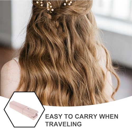 minkissy Mini Alisador De Cabelo Para Viagens - Alisador De Cabelo De 5 23 Polegadas Mini Alisador D