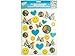 Bulk Buys GW245-72 Iron-On Peace Love Joy Transfers