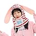 DUTUI Copricasco da Sci Copricasco Invernale in Peluche Copricasco in Pile Copricasco Antivento Copricasco Personalizzato Copricasco Personalizzato per La Pelle E Confortevole Regalo Creativo,Rosso