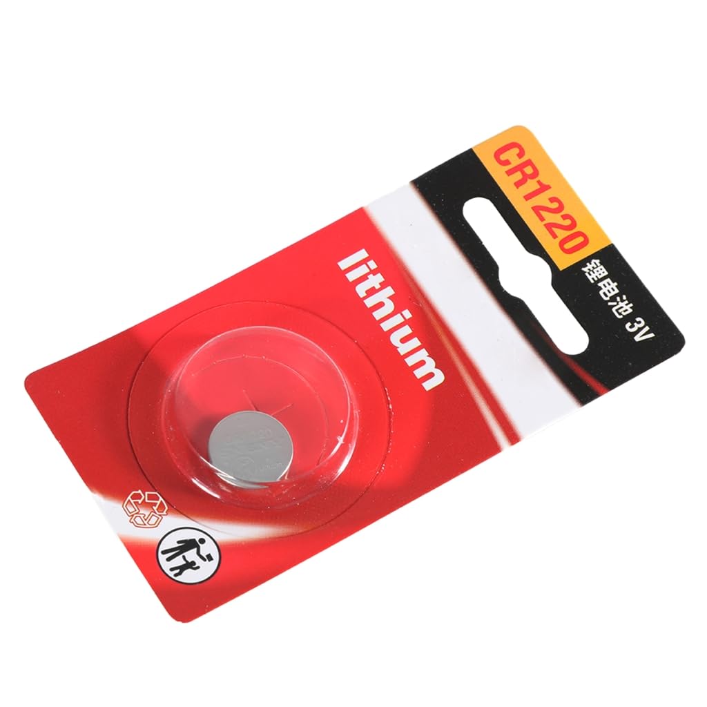Cella a bottone lunga 3Volt al litio CR1220 per piccoli gadget