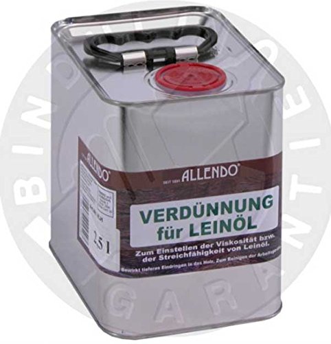 Verdünnung Leinöl-Firnis/Leinöl-Halböl (2.5 Liter)