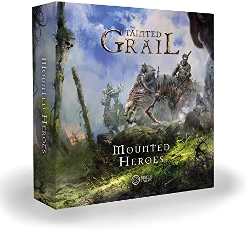 Awaken Realms Tainted Grail Mounted Heroes Miniatures COMPONENT UPGRADE - Enhance Your Gameplay with Detailed Components! Ages 14+, 1-4 Players, 2-3 Hour Playtime, Made by Awaken Realms image 4