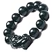 100% Pure Natural Jade Hand Carved Safe and Evil Spirits Brave Troops Bracelet Bracelet