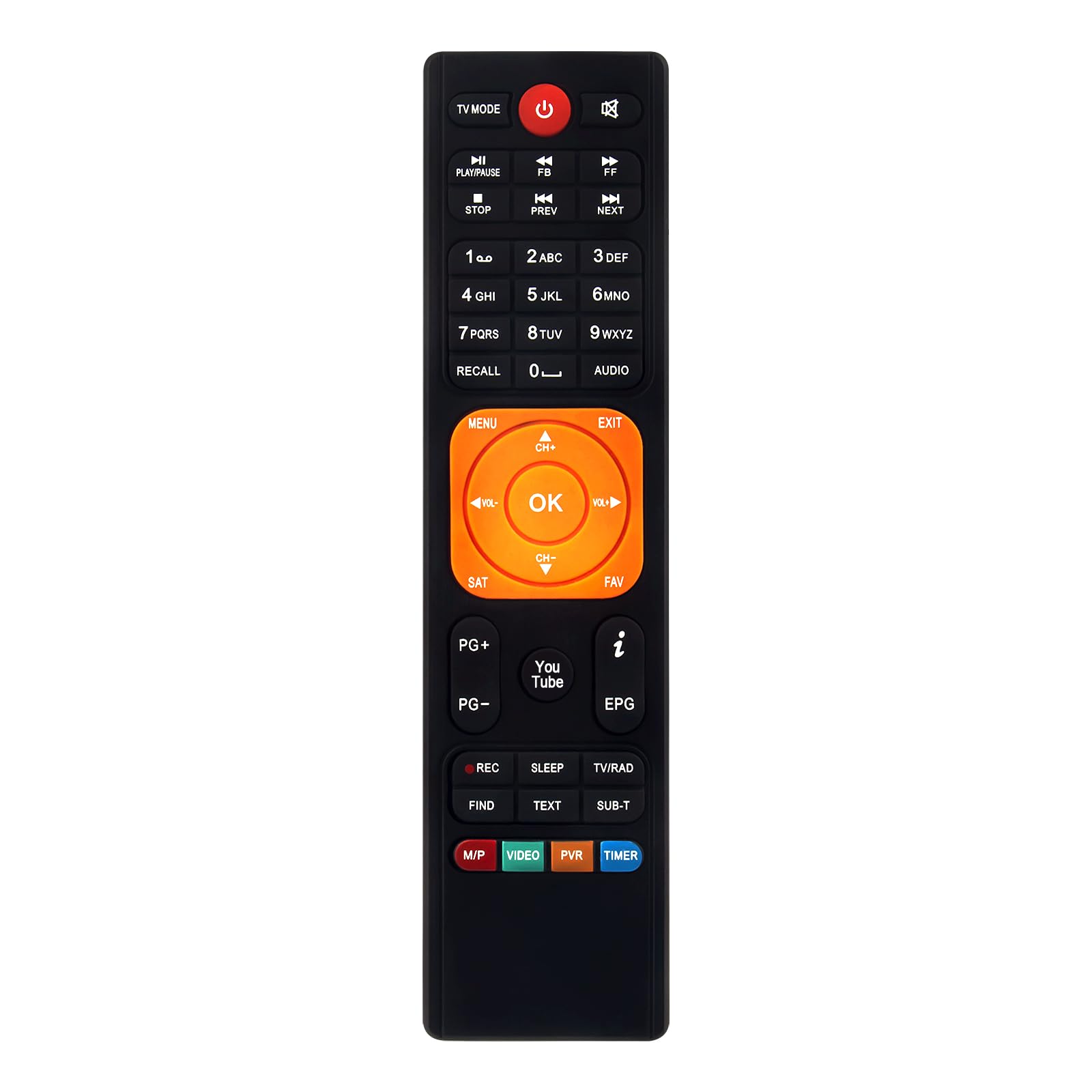 Télécommande de rechange compatible GTMEDIA V7S-HD récepteur satellite numérique