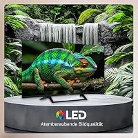 Smart Tech 43QV02V QLED Fernseher 43 Zoll Smart TV VIDAA - HDR Fernseher mit 4K UHD Auflösung, Bluetooth und Triple-Tuner (2026) – Ansicht 2