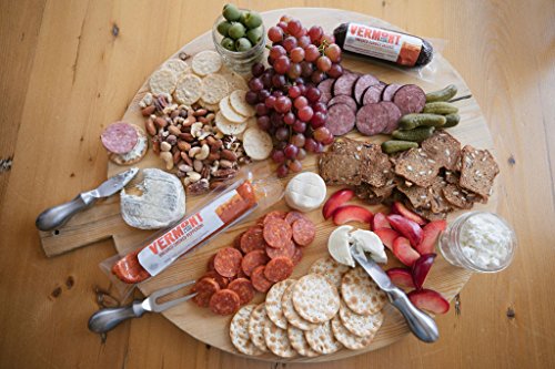 Vermont Smoke And Cure Uncured Summer Sausage - Antibiotic Free And Gluten Free - Great On Charcuterie Boards With Cheese - 6Oz #TOP4