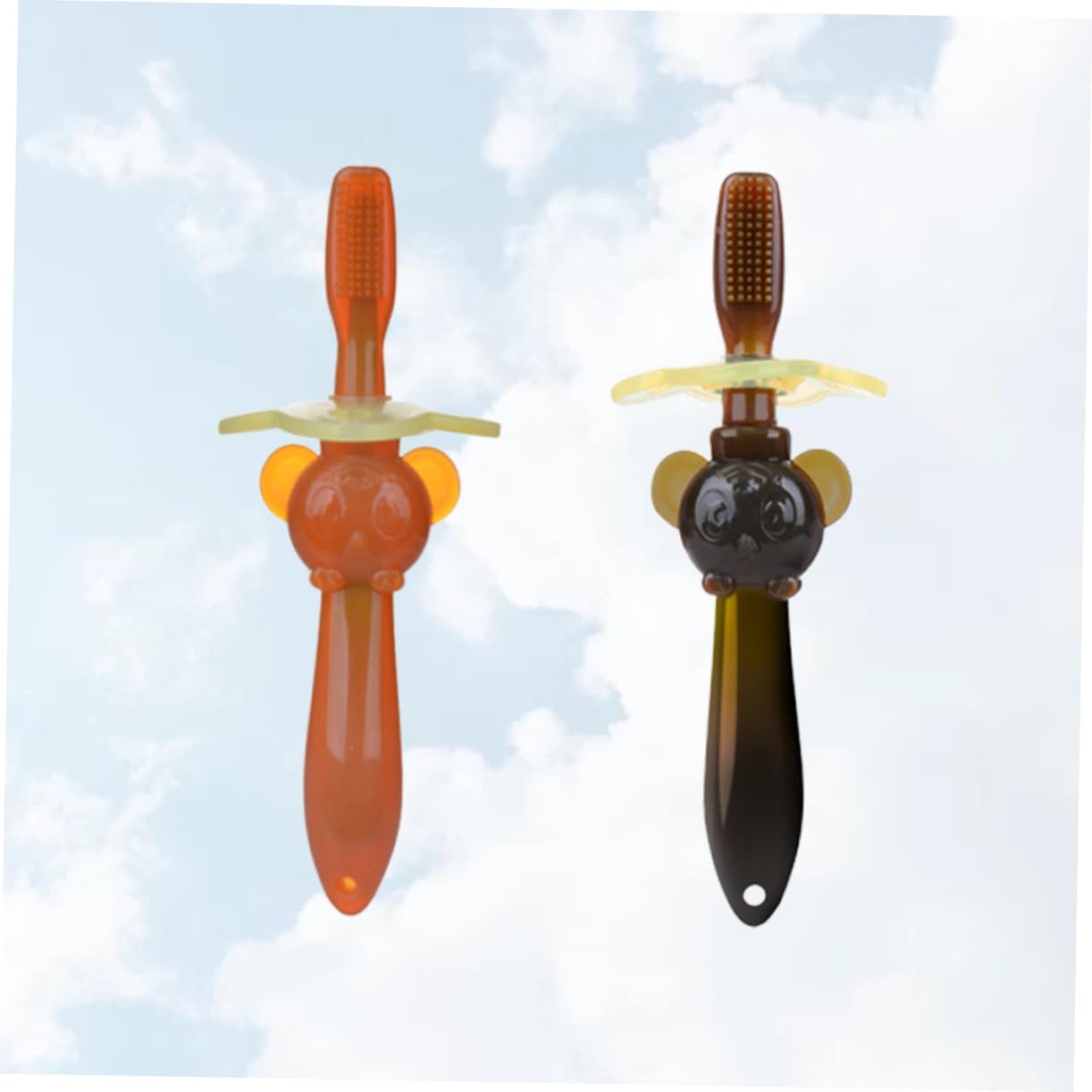 minkissy 3 Set Spazzolino Da Per Ragazzi E Ragazze Spazzolino Da Per Bambini Setole Morbide Strumento Per La Orale in 2 Pezzi * 3