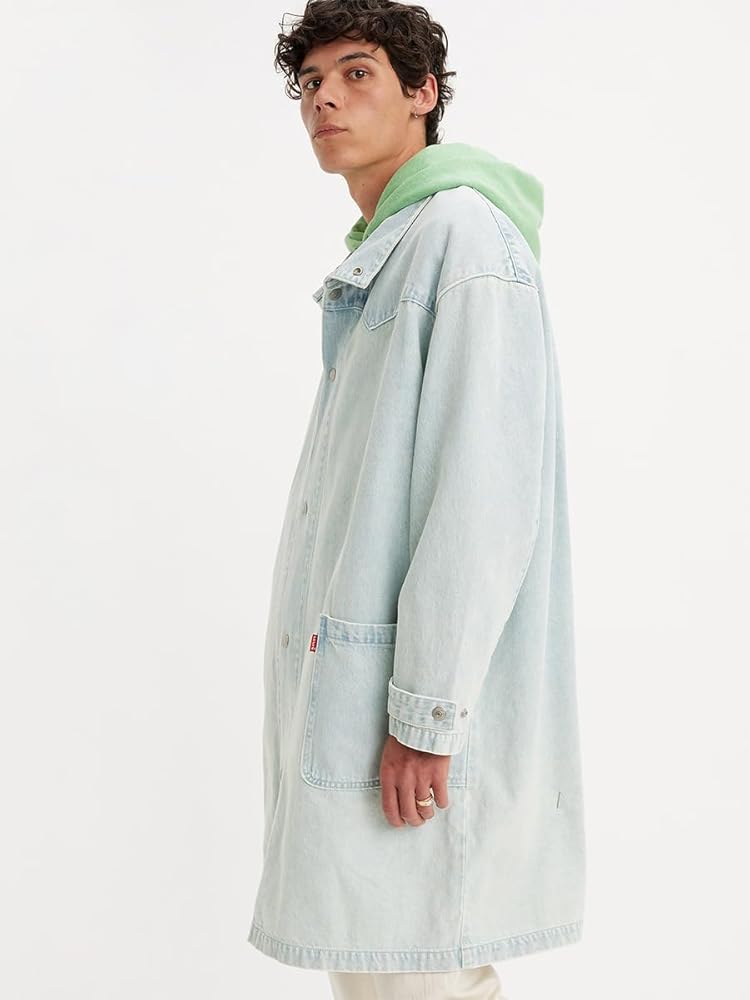 Levi's デニム　ロットナンバー入り　トレンチコート　ウエスタン Levi's デニム ロットナンバー入り トレンチコート ウエスタン