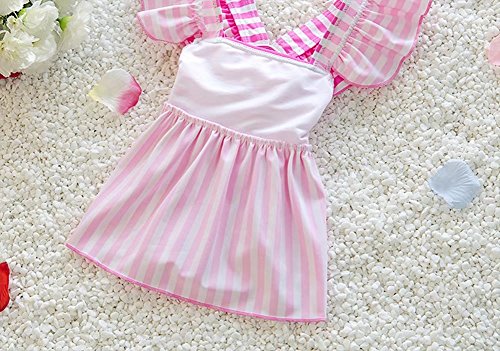 HelloGO 水着 子供 女の子 かわいい ピンクブルー 温泉 プー