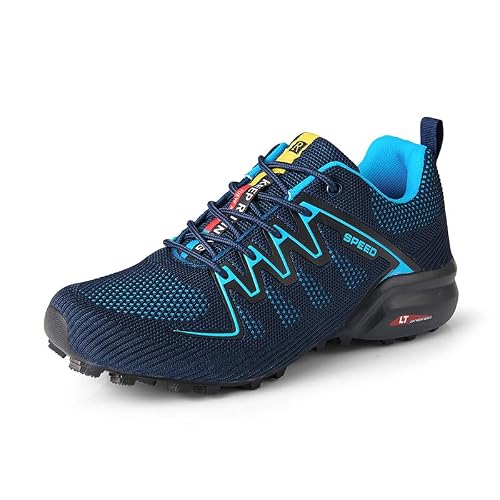 Chaussures de Randonnée Homme Trekking Voyages Bottines Imperméable Antidérapant pour Marche en Plein Air Escalade Sneakers