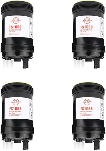 AULDAY FS1098 Filtro de combustible separador de agua válvula PCV para Cummins Wirtgen W100CFI W120CFI W130CFI B6.7 ISB6.7QSB6.7 ISL8.9 L9 Series