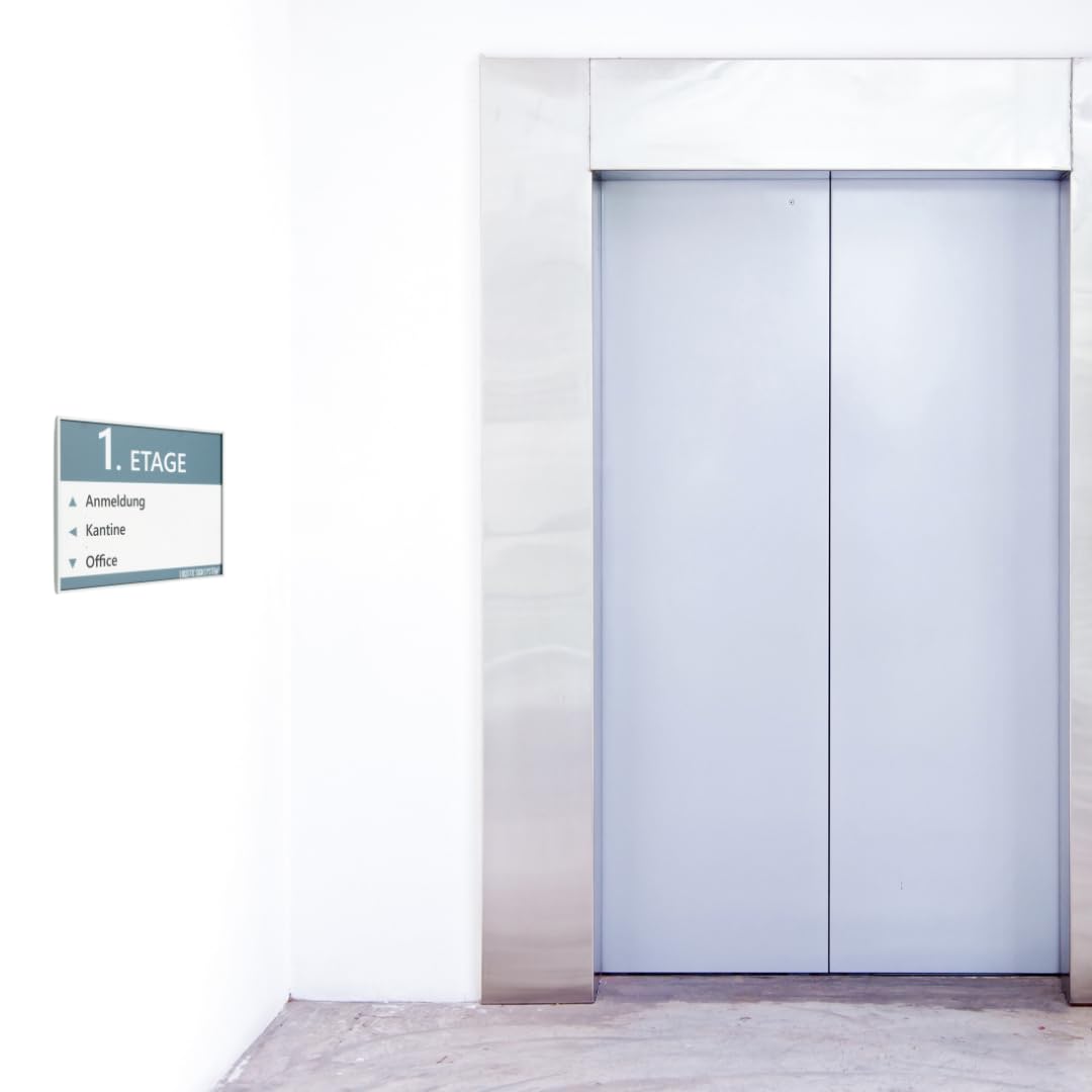Türschild Tenuis DIN A5 quer Büro