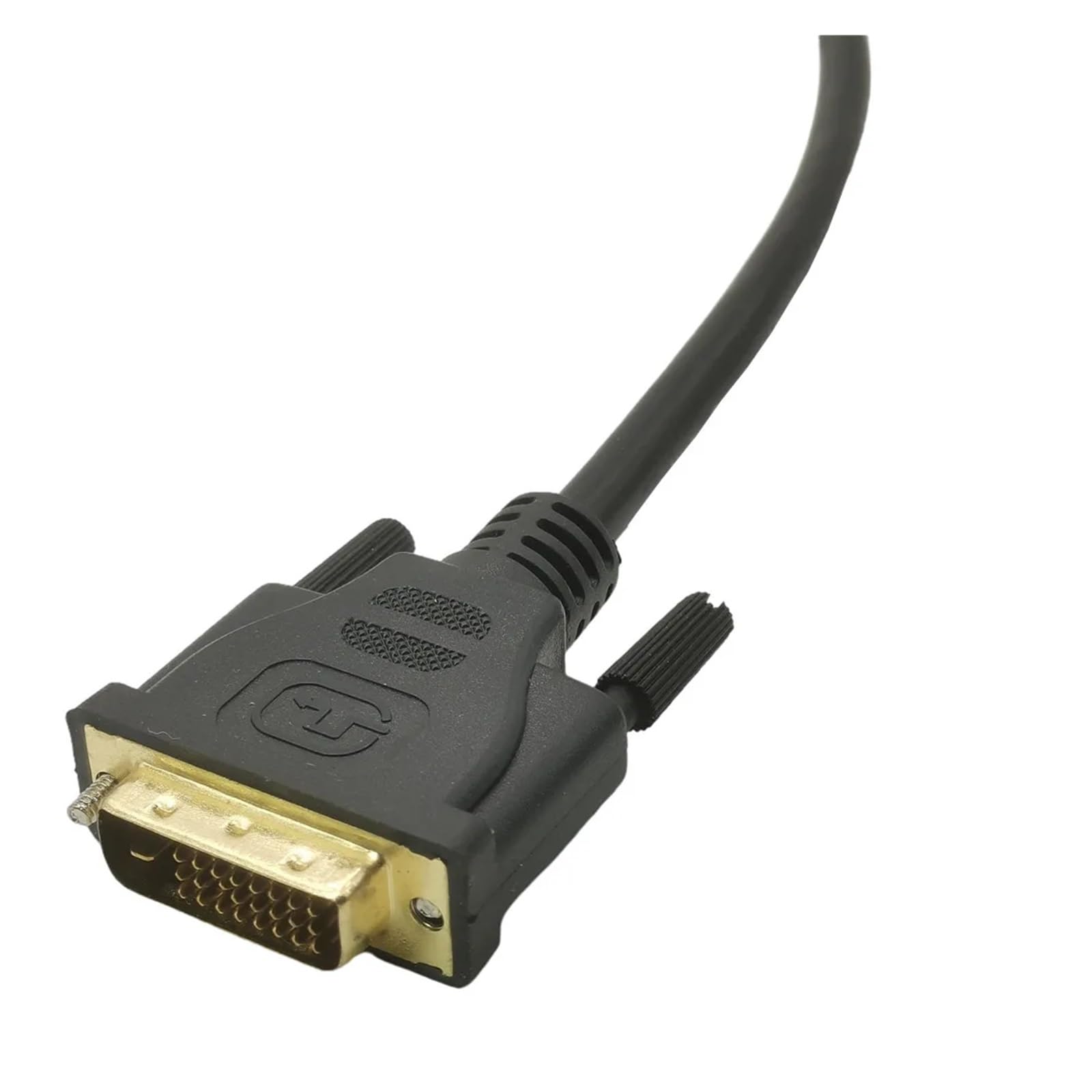 Kabel DVI o wysokiej prędkości 1080p 3D pozłacany p/lug męski-męski DVI do DVI 24+1 kabel PIN 0,5 m kompatybilny z monitorem LCD DVD HDTV X-Box