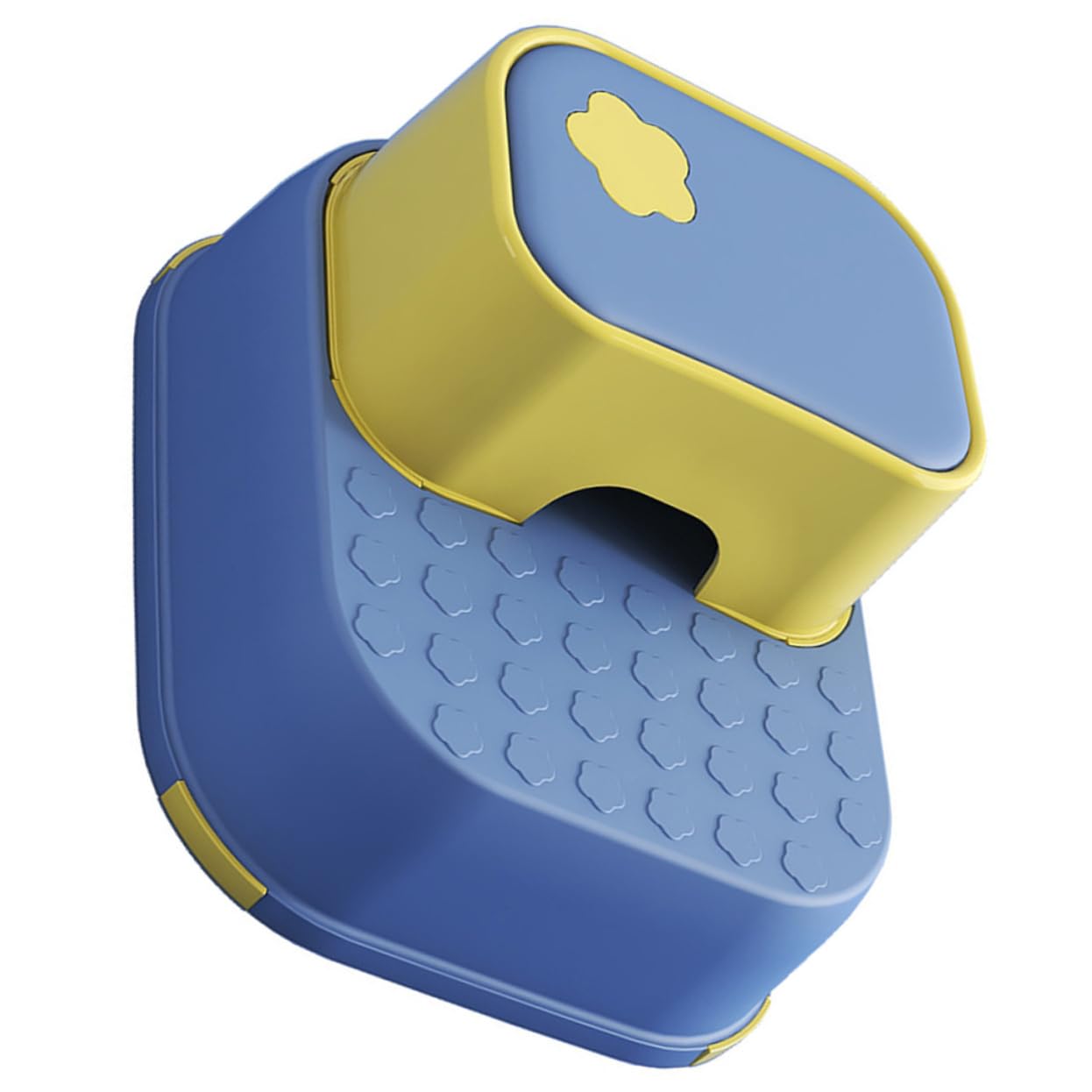 Yardwe Taburete para Niños y Niñas Dos Escalones de Material PP Grueso, Superficie Antideslizante y Diseño Compacto, Adecuado para Uso Diario como Reposapiés Cambiar Zapatos