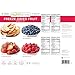 Nutristore Emergency Buckets | Premium Freeze-Dried Ingredients | 25-Year Shelf Life | Made in USA | Emergency Survival Food Supply | 60 Large Servings (Fruit - Single Bucket)