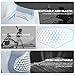 COOLOMG Mens Padded Compression Shirts Baseball Chest Rib Protector Football Rugby Softball Heart Sternum Guard Gray-White L