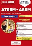 Concours ATSEM et ASEM - Catégorie C - Tout-en-un: Agent (territorial) spécialisé des écoles maternelles - Concours externe, interne, 3e voie - 2021-2022