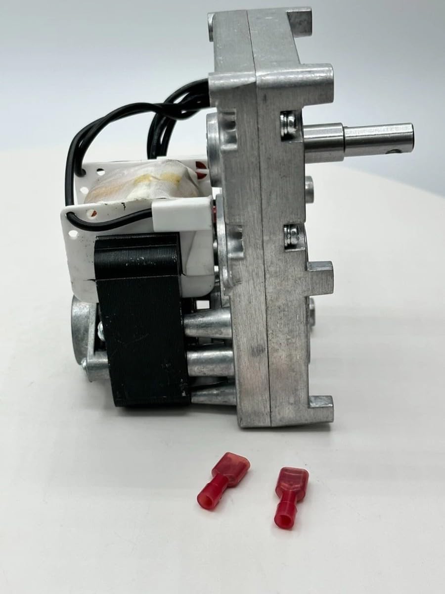 Auger Feed And Agitator Motor Replacement for #80488#80457 Compatible with US Stove Golden Eagle King Multi-Fuel 5500 5520 XL 5502 5510 5500S 8500P 130 Plus