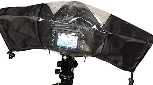 Mudder Rain Cover Camera Protector Rainproof Compatible with Canon Nikon and Other Digital SLR Cameras