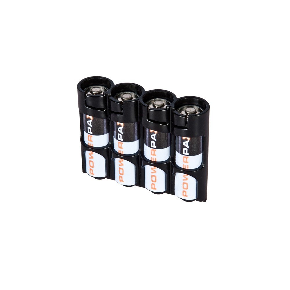 PowerPax AA Slimline Battery Transport Box Set of 4 Orange