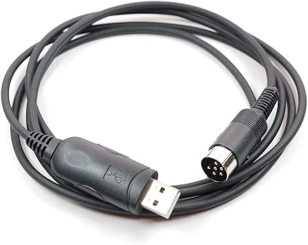 CAT Remote Control Interface Cable for Yaesu FT-747GX FT-767GX FT-1000D FT-990 FT-980 FT-736R FT-747 FT-767 CT-62 FIF-232c
