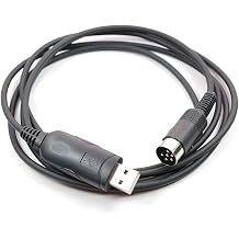 CAT Remote Control Interface Cable for Yaesu FT-747GX FT-767GX FT-1000D FT-990 FT-980 FT-736R FT-747 FT-767 CT-62 FIF-232c
