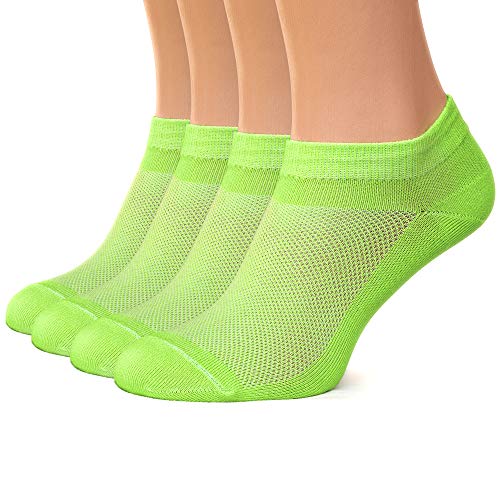Image of Duna Ankle Socks for Womens - Ultra Thin Breathable Cotton Sport Socks - Athletic, Running, Low Cut, No Show (4 and 6 pairs)