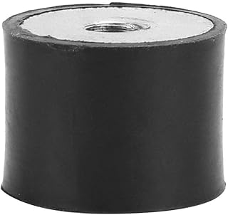 Bobbin Isolator, Rubber Bobbin Isolator, 4 Pcs Non-Toxic Rubber Anti-Vibration Mount Bobbin Isolator Damper Vibration Absorber(DD20*15 M6)