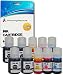 Produktbild 10 Tinten für Epson EcoTank ET-7700, ET-7750 | kompatibel zu Epson 105 & 106 (C13T00Q140, C13T00R240, C13T00R340, C13T00R440) | Tintenflaschen zum Nachfüllen