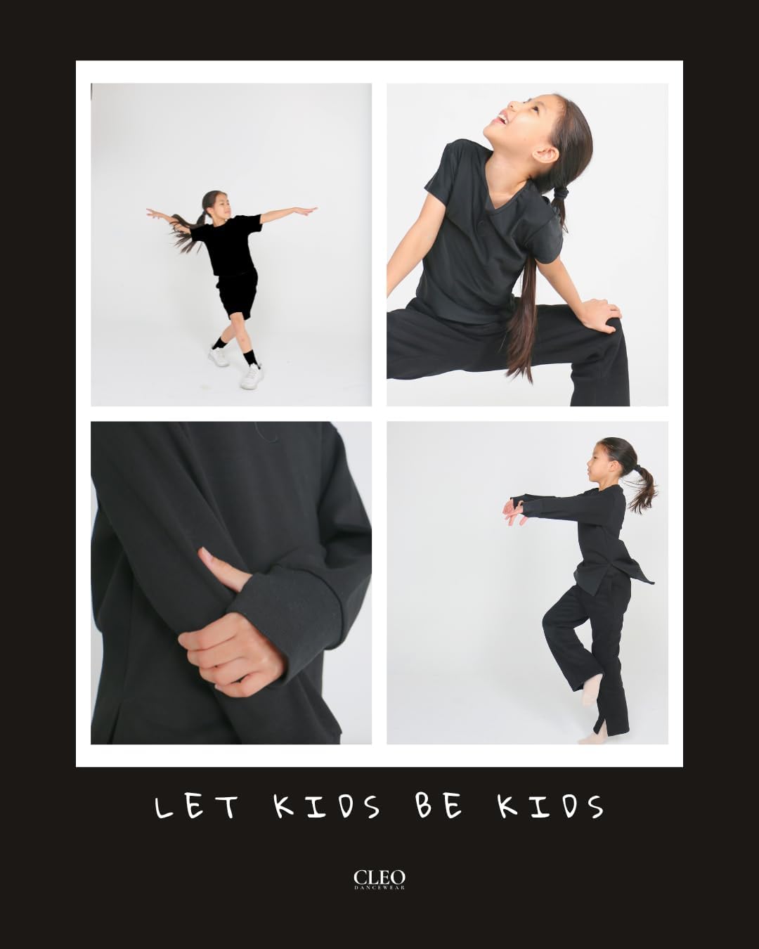Dance Loose Fit Shirt for Kids Training Gear for Hip Hop, Jazz, Contemporary, Tap, Ballroom Unisex for Girls & Boys