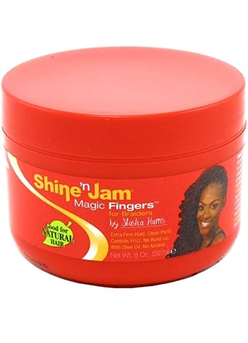 Miniatura 2 de Shine N Jam Dedos mágicos para trenzas de sujeción extra firme 8 onzas