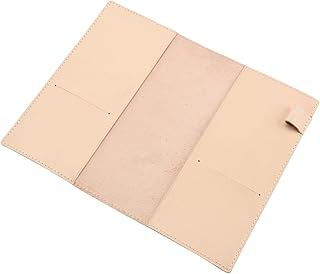 VILLCASE 手作りレザーノートカバー ペンホルダー付き 内ポケット 文房具収納 ジャーナル保護カバー オフィス 学校 旅行用