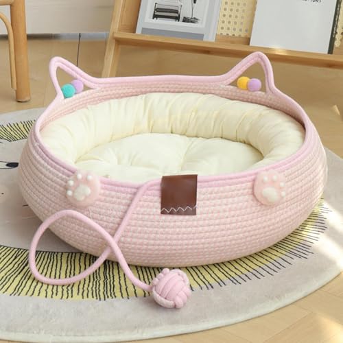 Cama pequeña para mascotas tipo nido para enriquecimiento e interacción 4