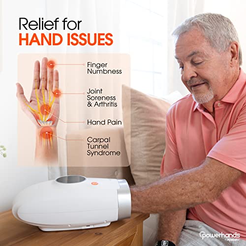 Hand Massager For Arthritis And Carpal Tunnel - Wrist Massager, Hand Massage, Finger Massager, Carpal Tunnel Relief, Arthritis, Hand Massagers Devices With Heat And Compression, Arm Massager For Pain #TOP4