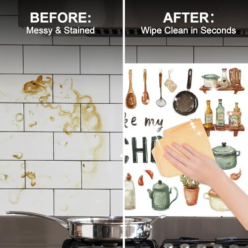 Image of I Like My Kitchen Backsplash Peel and Stick, 35.4x23.6 in