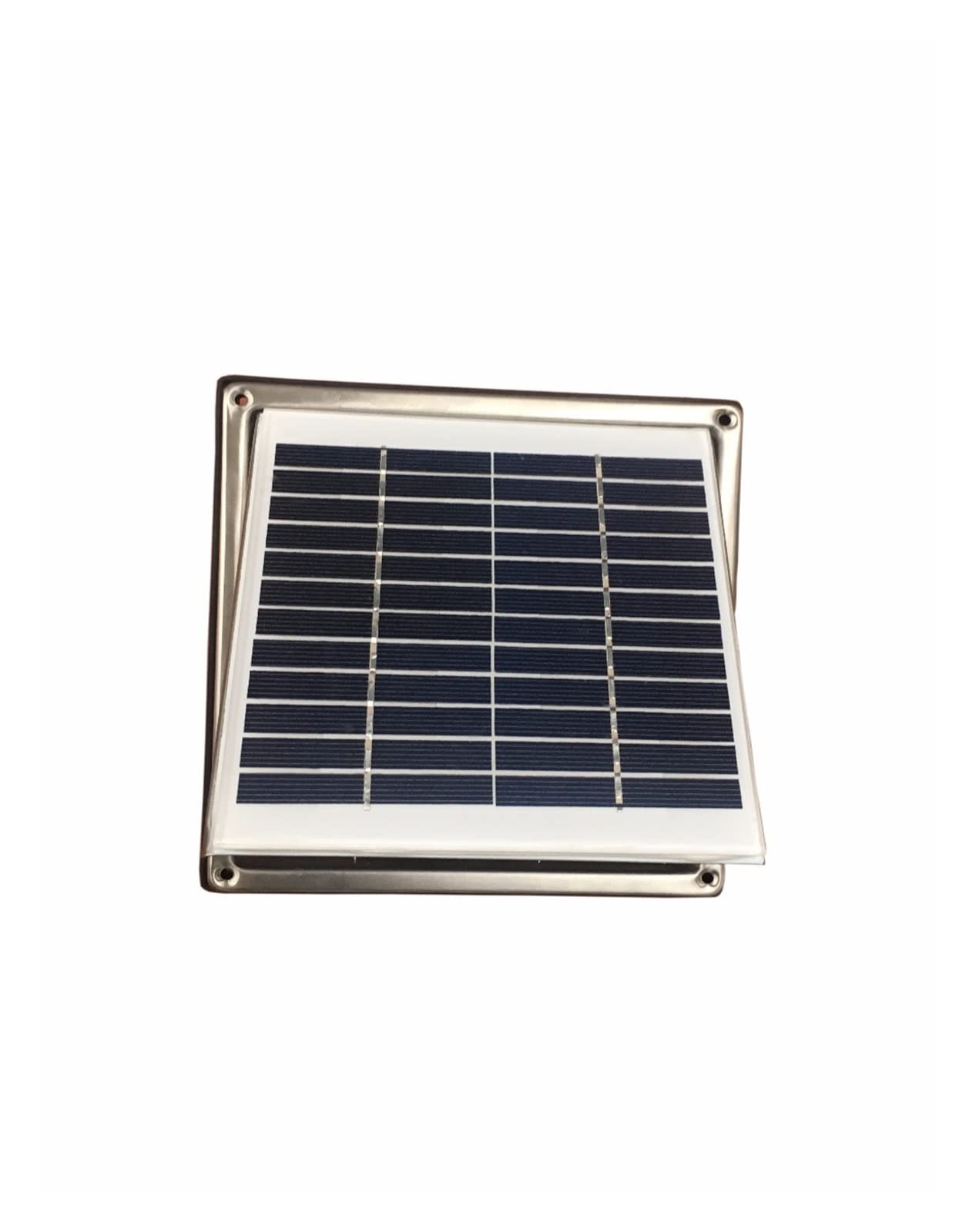 68cfm Ventilatore Da Parete Solare 2.5W Diametro Del Condotto Dell'aria In Acciaio Inossidabile 120mm Il For Capannone Ha Bisogno Di Una Forte Luce For Funzionare,Facile manutenzione