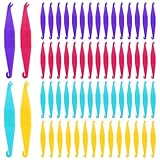 Telooco 200 PCS Braces Rubber Band Tool Rubber Bands Braces Elastic Colorful Disposable Plastic Orthodontic Elastic Placers Brace Rubbers Band Tool