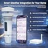 Tempest Weather Station with Built-in Wind Meter, Rain Gauge, and Accurate Weather Forecasts, Wireless, App and Alexa Enabled